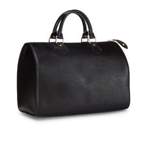 Louis Vuitton black speedy 25